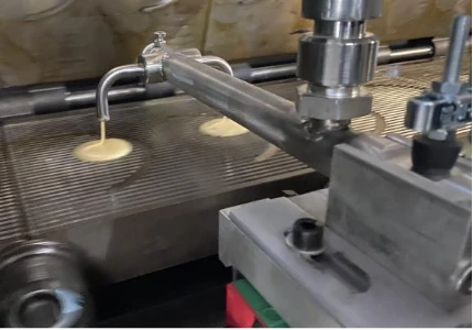 Servo Motor Waffle Sugar Cone Making Machine factory